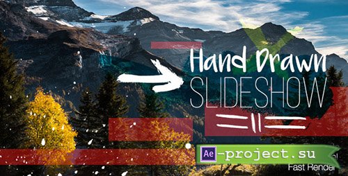 Videohive: Hand Drawn Slideshow 12204136 - Project for After Effects 