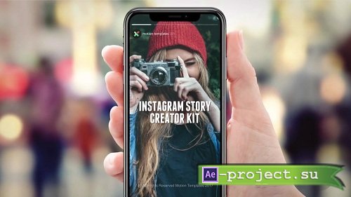 Instagram Story Creator Kit - After Effects Templates