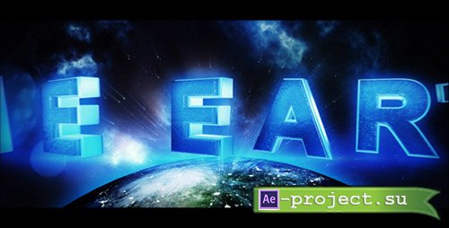 Videohive: The Earth - Trailer - Project for After Effects 