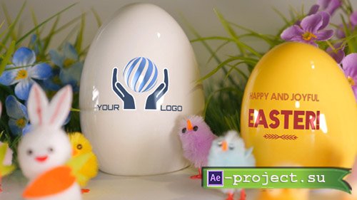 Videohive: Easter Greetings - Digital Signage - Project for After Effects 