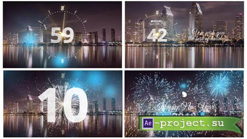 Videohive: Silver New Year Countdown 2018 - Project for After Effects 
