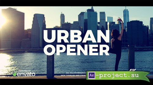 Videohive: Urban Opener 20949693 - Project for After Effects 