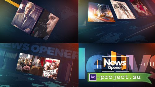 Videohive: News Opener 20952510 - Project for After Effects 