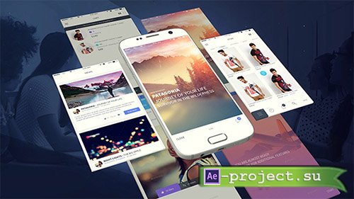 Videohive: Android App Presentation Template - Project for After Effects 