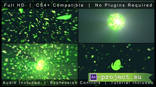 Videohive: Leaf Blast Opener - Project for After Effects 