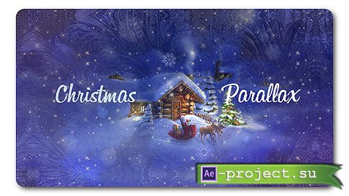 Videohive: Christmas Parallax Slideshow - Project for After Effects