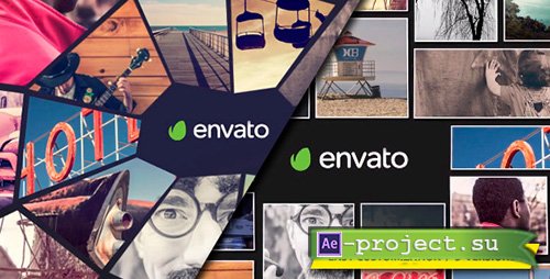 Videohive: Photo Mosaic Logo - Project for After Effects 