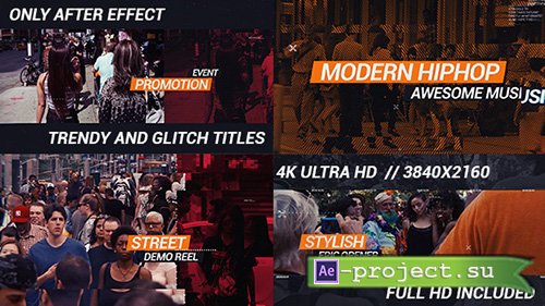 Videohive: HipHop Urban Opener - Project for After Effects 