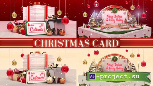Videohive: Christmas Card 20935617 - Project for After Effects 