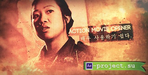 Videohive: Action Movie Opener - Project for After Effects 