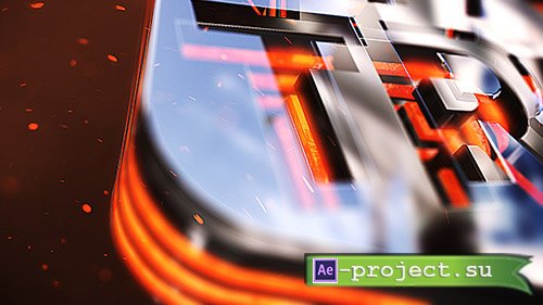 Videohive: Glass Fluid Logo Reveal - Project for After Effects 