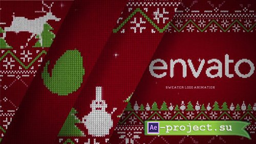 Videohive: Christmas Sweater Logo - Project for After Effects 