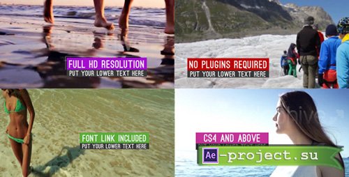 Videohive: Clean Minimal Slideshow - Project for After Effects 