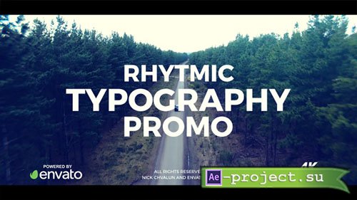Videohive: Typography Promo 20495016 - Project for After Effects 