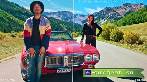 Cinematic color presets premiere pro как установить