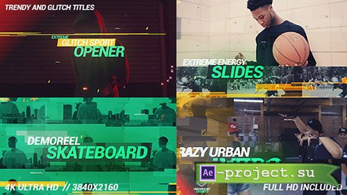 Videohive: Glitch Dynamic Sport Opener - Project for After Effects 