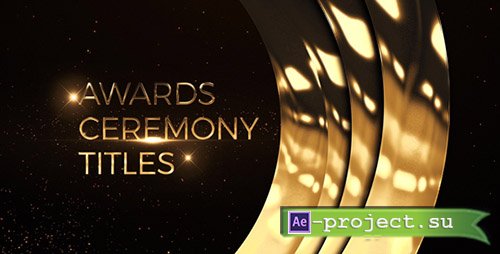 Videohive: Awards Ceremony Titles - Project for After Effects 