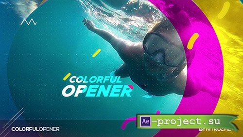 Videohive: Colorful Opener 20367299 - Project for After Effects 