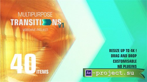 Videohive: Transitions 20737863 - Project for After Effects 