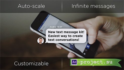 Videohive: Text Message Generator - Project for After Effects