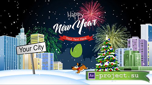 Videohive: New Year - Project for After Effects 
