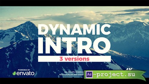 Videohive: Dynamic Brush Intro - Project for After Effects  