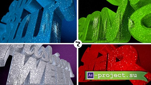 Videohive: Glitter Logo - Project for After Effects 