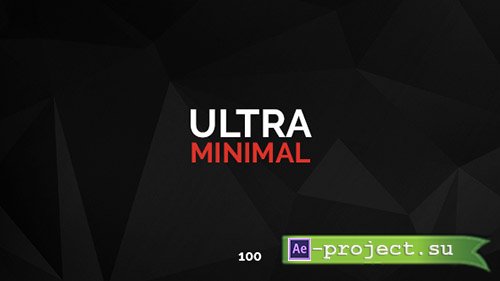 Videohive: 100 Ultra Minimal Titles - Project for After Effects 