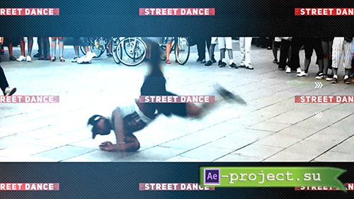 Videohive: Street Dance Opener - Project for After Effects 