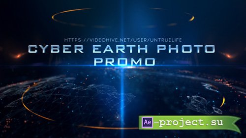 Videohive: Cyber Earth Photo Promo - Project for After Effects 