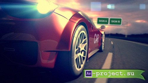 Videohive: Car Racing Reveal - Project for After Effects 