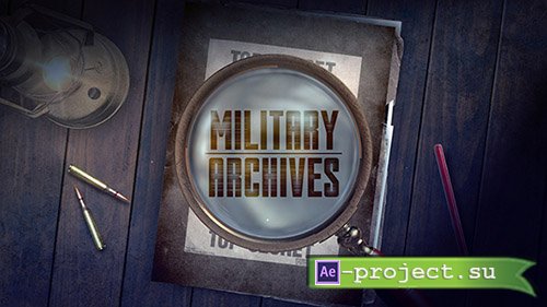 Videohive: Military Archive Packages - Project for After Effects 