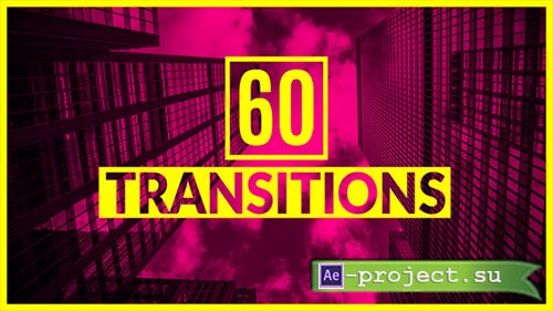 Videohive: 60 Transitions - Project for After Effects 