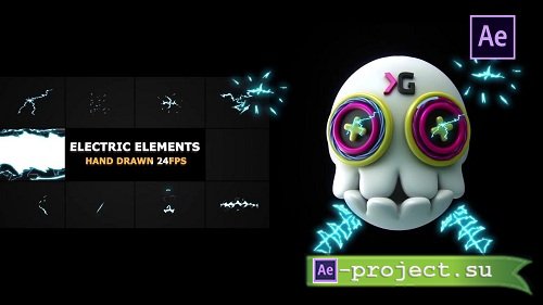 Electric Elements & Transitions 54570 - After Effects Templates