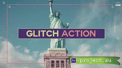 Glitch Action Slides 14929 - After Effects Templates