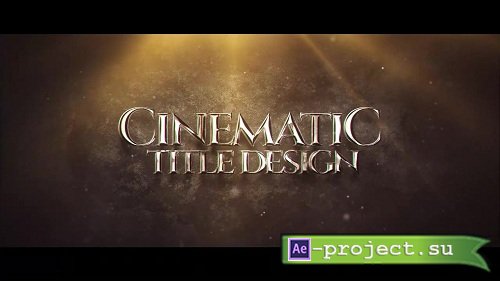 Cinematic Title 55349 - After Effects Templates