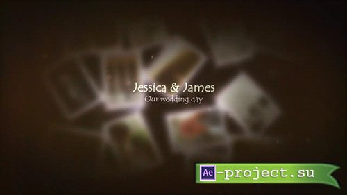 White Slideshow Wedding Frames - After Effects Templates