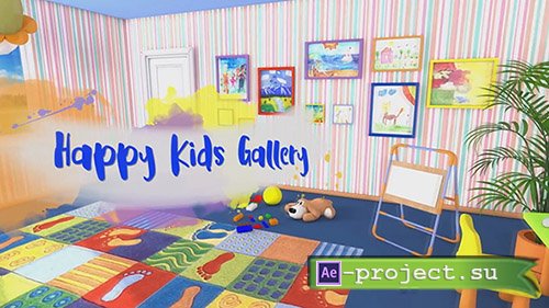Happy Kids Gallery Slideshow - After Effects Templates