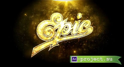 Videohive: Gold Epic Logo - Project for After Effects