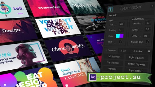 Videohive: Typesetter - After Effects Scripts 