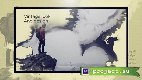 Ink Memories Slideshow 58376 - After Effects Templates