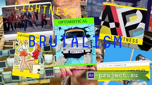 Videohive: Brutalism - Project for After Effects 
