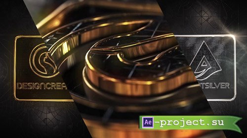 Videohive: Diamonds Gold & Silver Logo - Project for After Effects