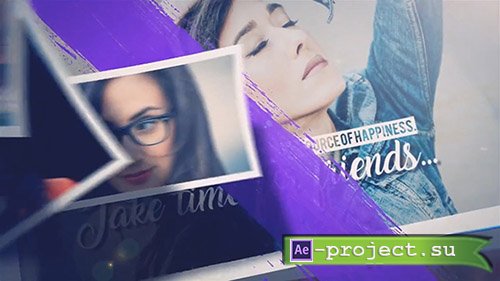 Lovely Brush Story - After Effects Templates