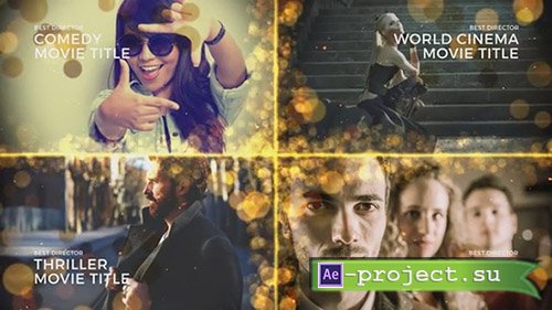 Golden Awards 4K Event Pack - After Effects Templates