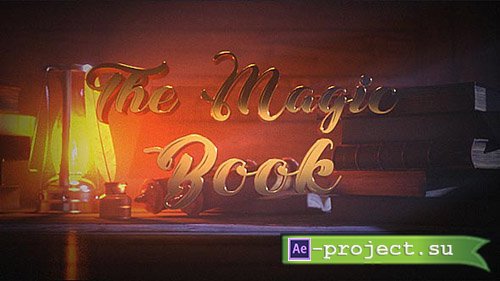 Videohive: The Magic Book - Project for After Effects