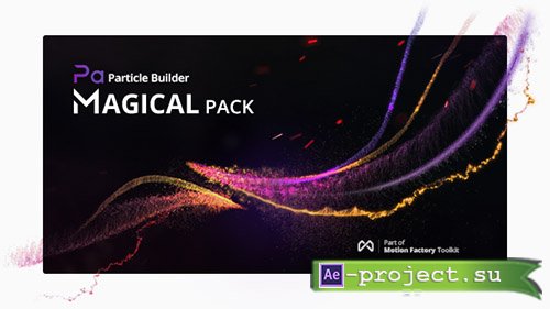 Videohive: Particle Builder | Magical Pack: Magic Awards Abstract Particular Presets - Project for After Effects 