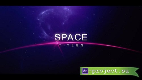Space Titles 58818 - After Effects Templates