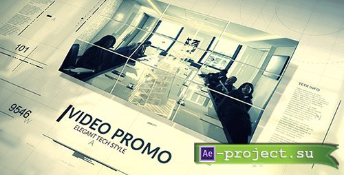 Videohive:  Tech Style Promo - Project for After Effects 
