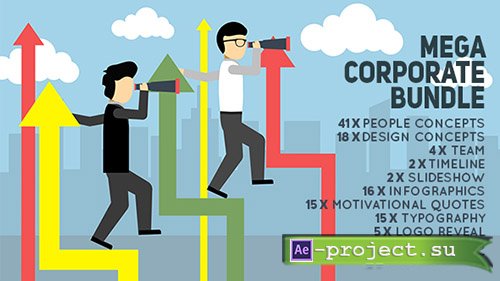 Videohive: Mega Corporate Bundle - People Promotion Kit - Project for After Effects